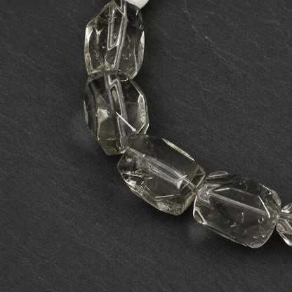 Green Crystal & Crushed Ice Pearl Bracelet